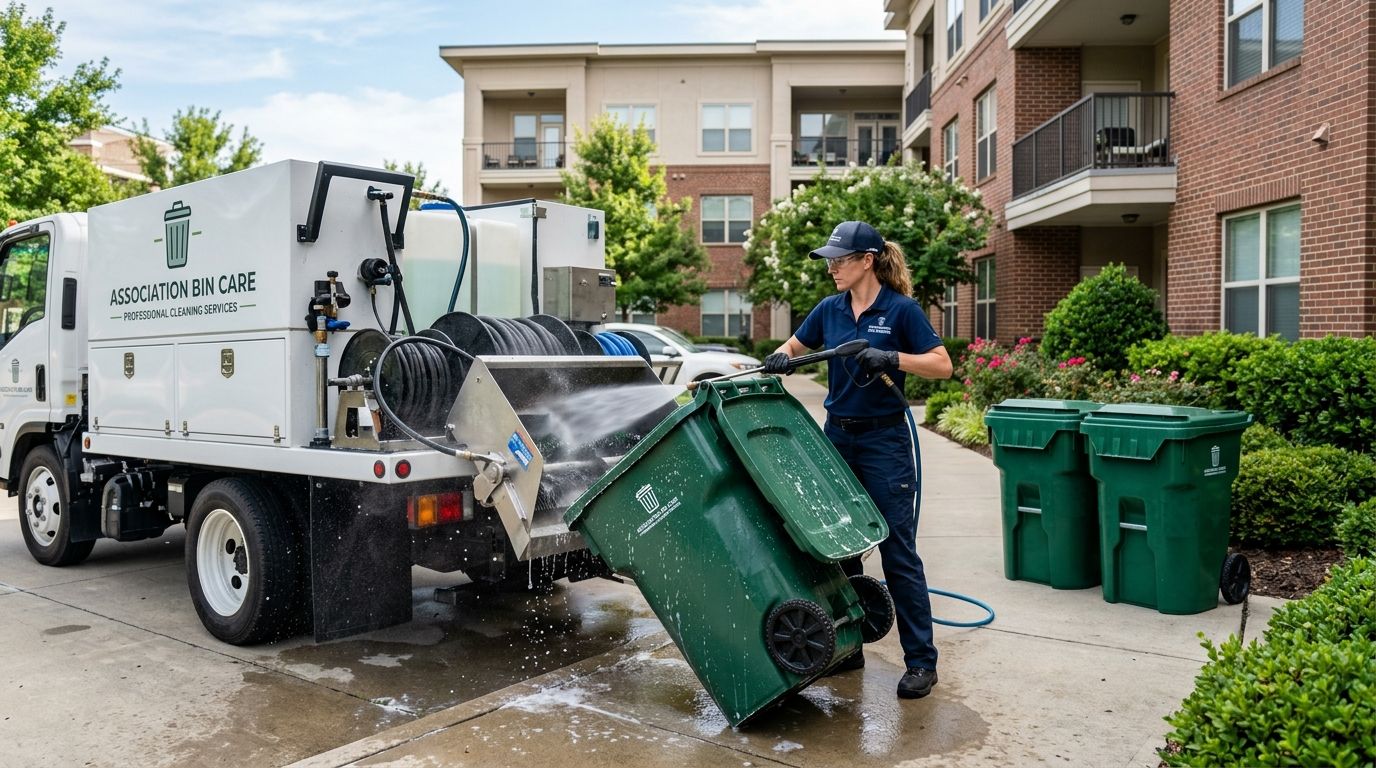 Best trash bin cleaning service for condo associations