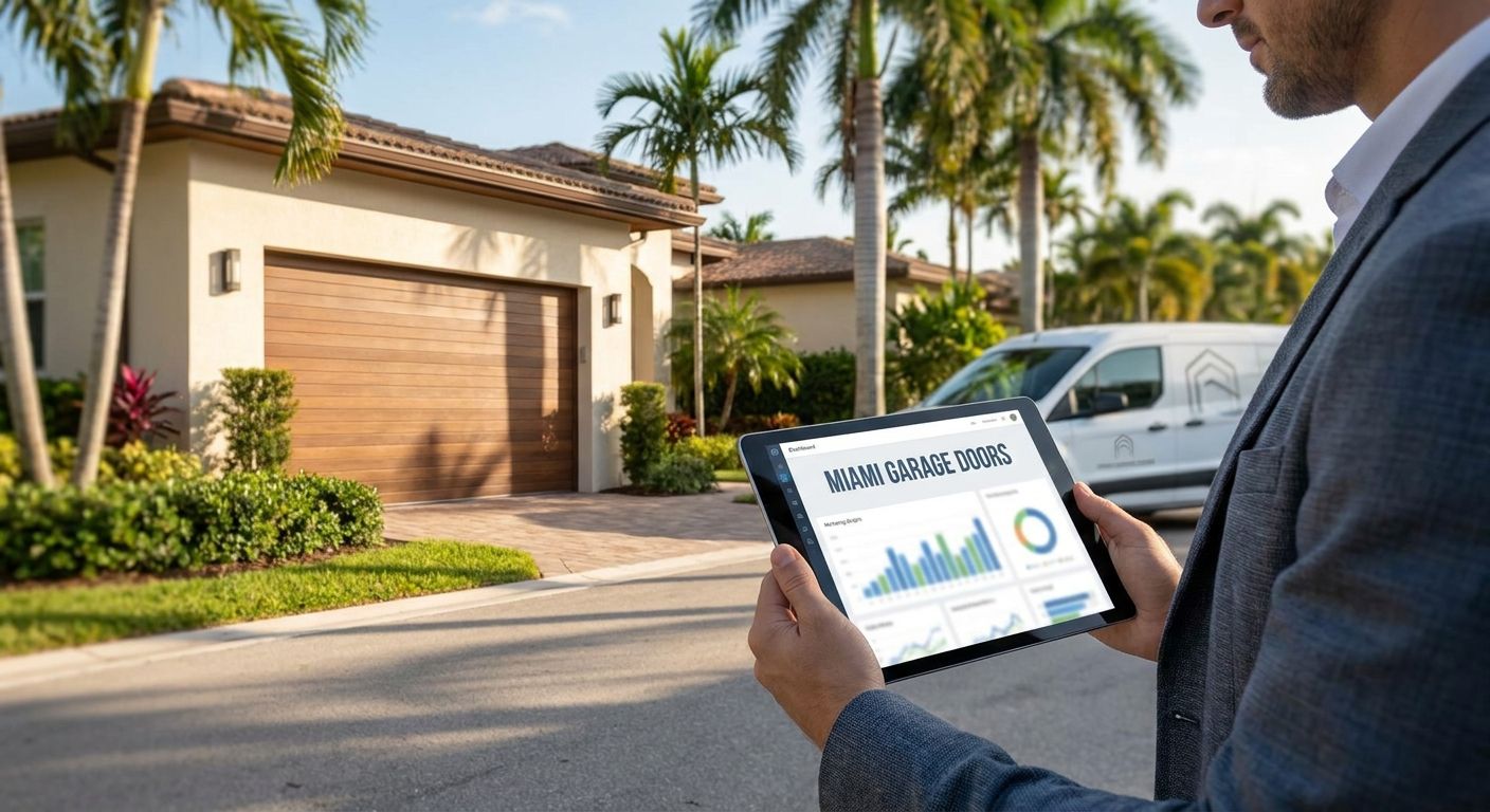 Garage door marketing for Miami companies