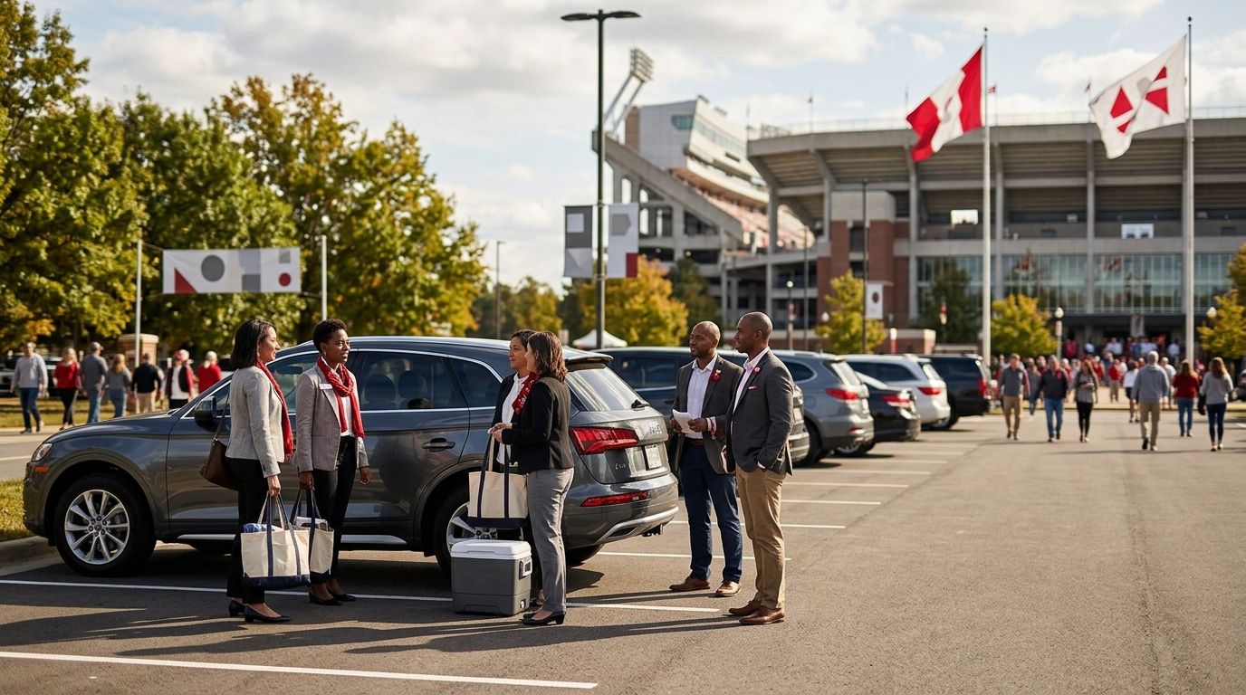 Parking for corporate HR teams at IU football: complete 2026 guide
