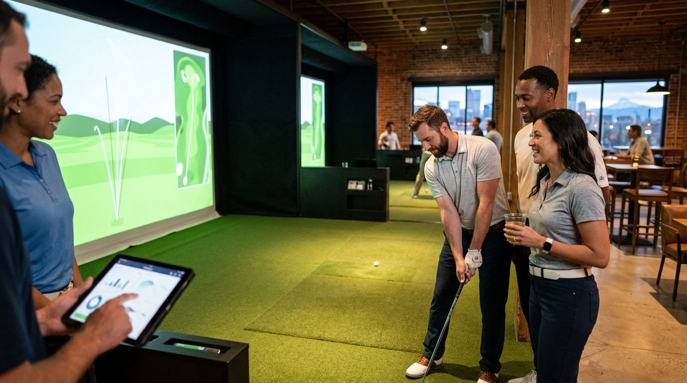 Best golf simulator leagues in Denver 2026