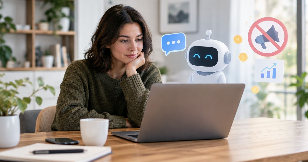 Can a free AI chatbot survive without ad revenue?