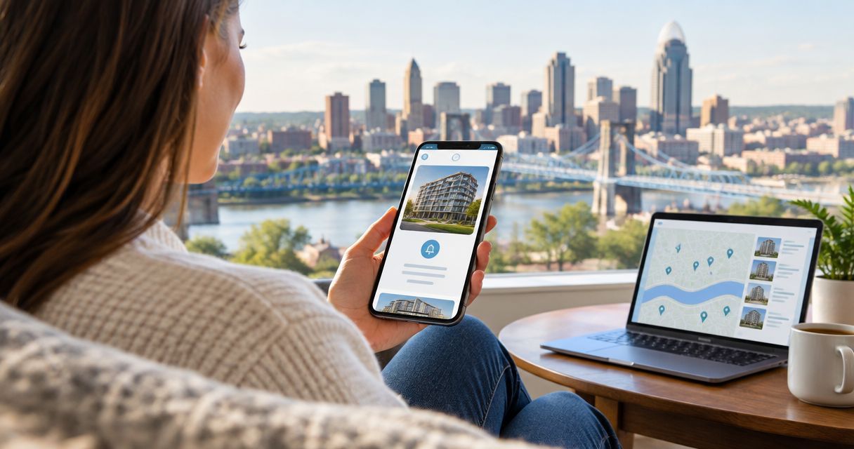 Automatically get notified when new Cincinnati condo listings hit the market