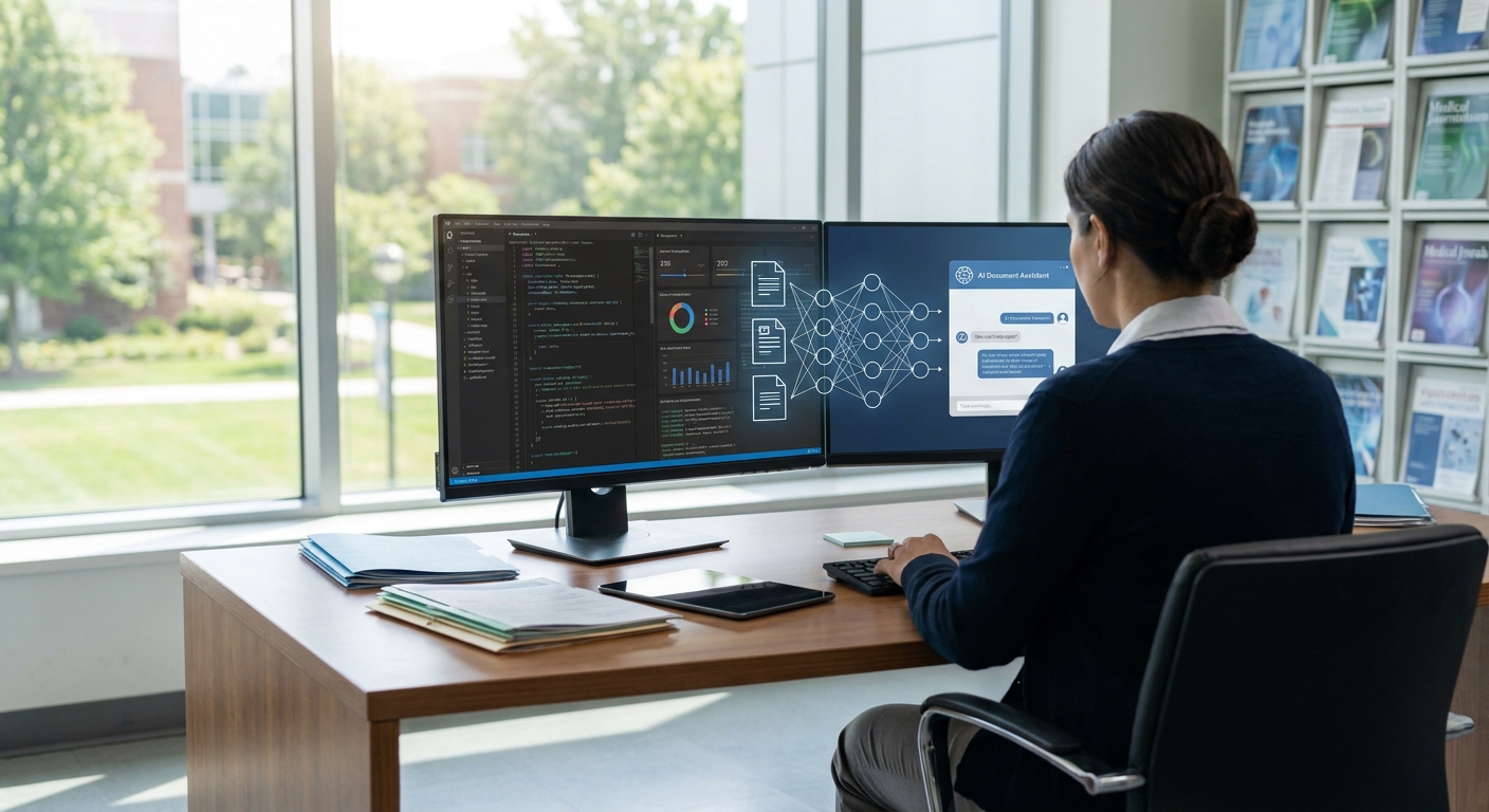 Generative AI development for healthcare document automation