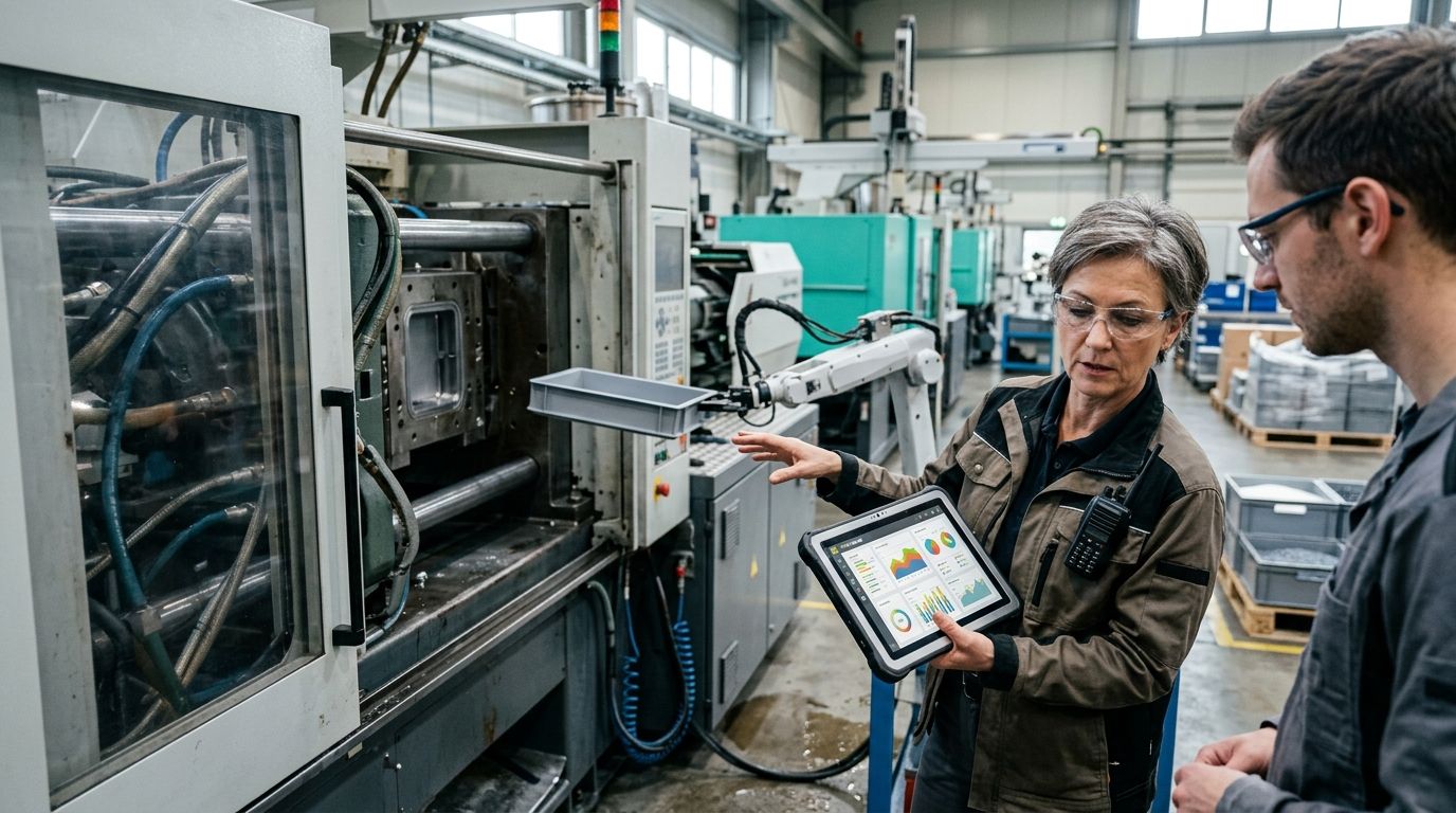 Best IoT platform for injection molding and plastics manufacturers