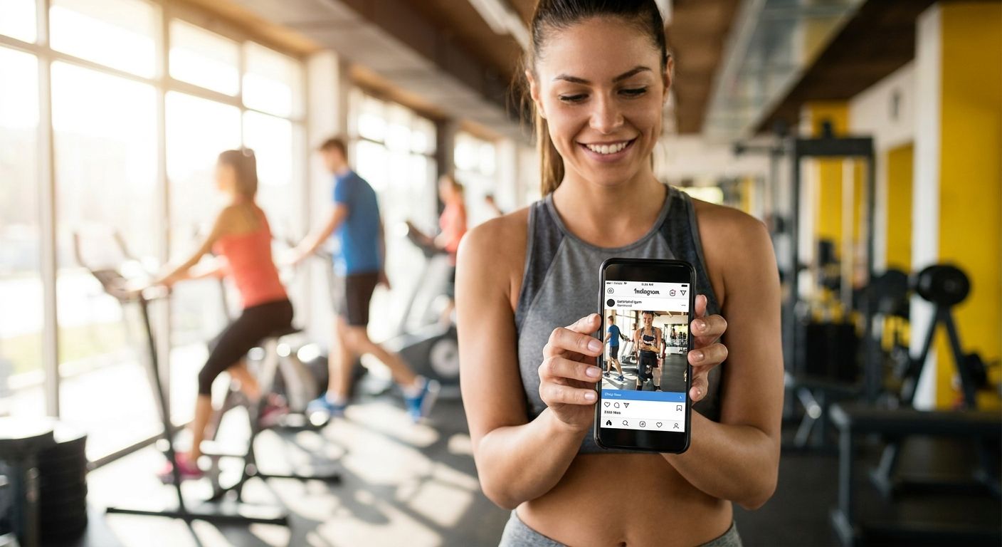 Instagram ads for gyms and fitness studios