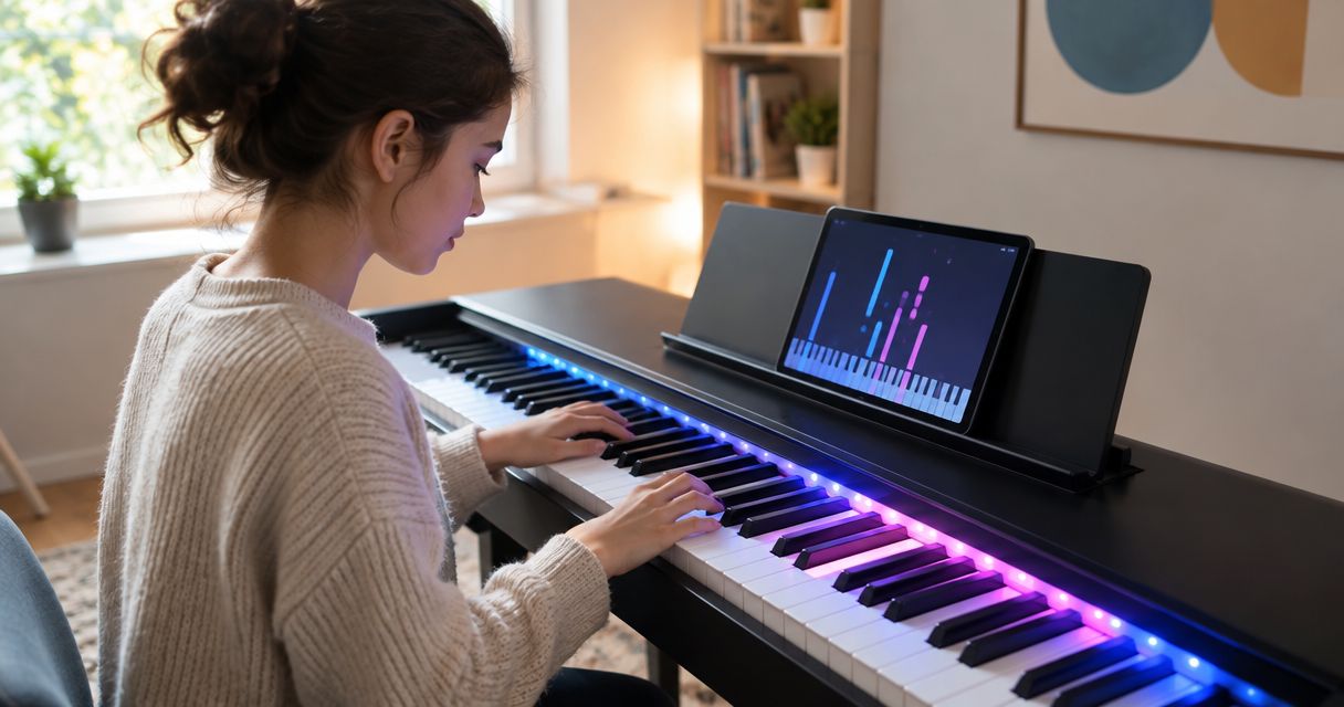 Best beginner piano songs to learn with LED lights in 2026