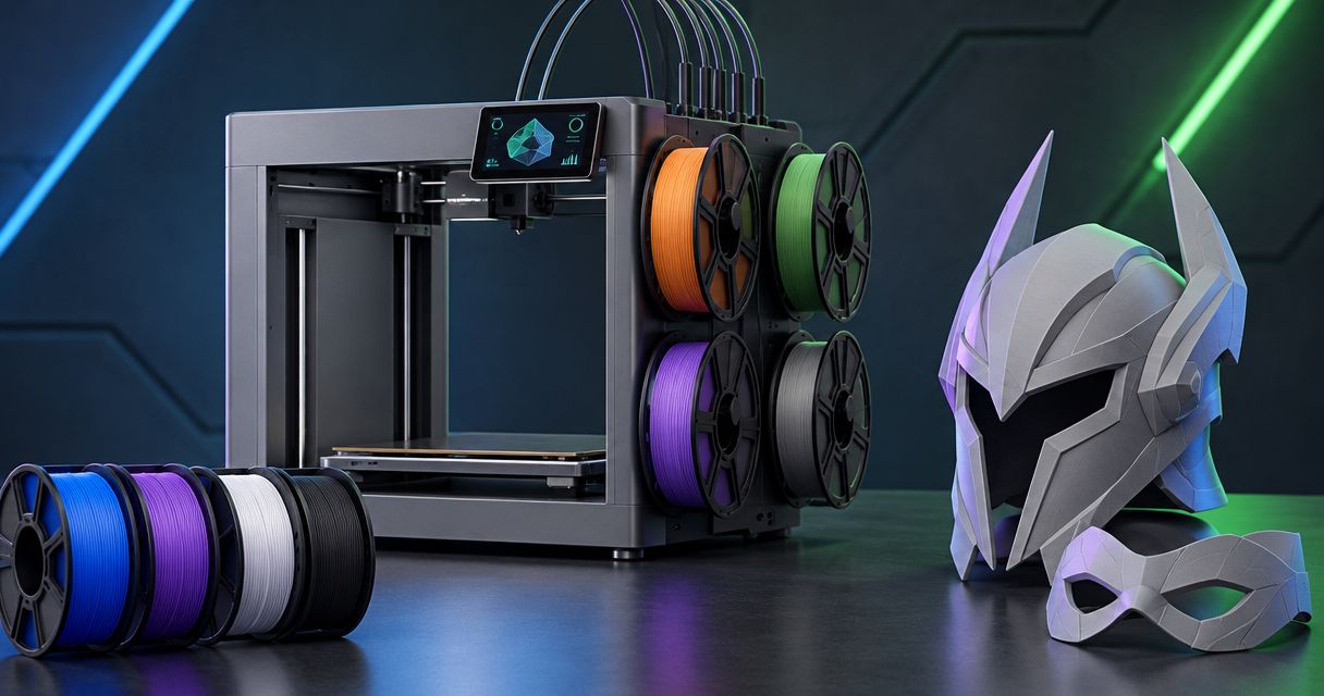 Melhor impressora 3D para cosplay: tamanho e materiais