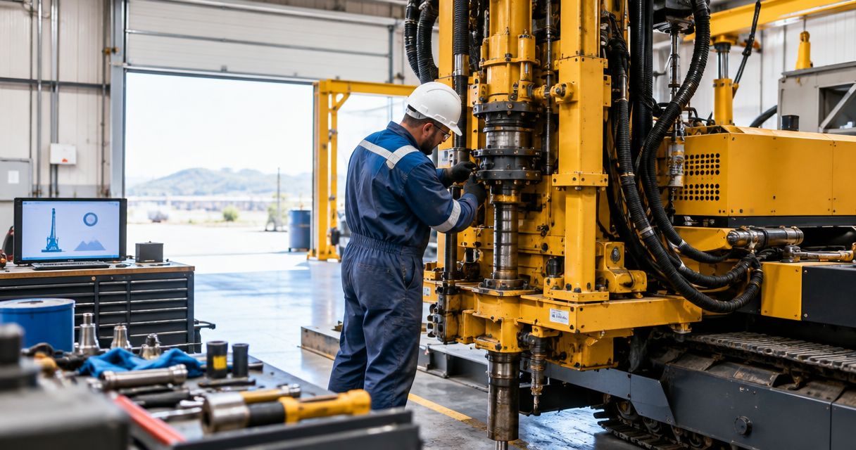 How long does a full drill rig rebuild take?
