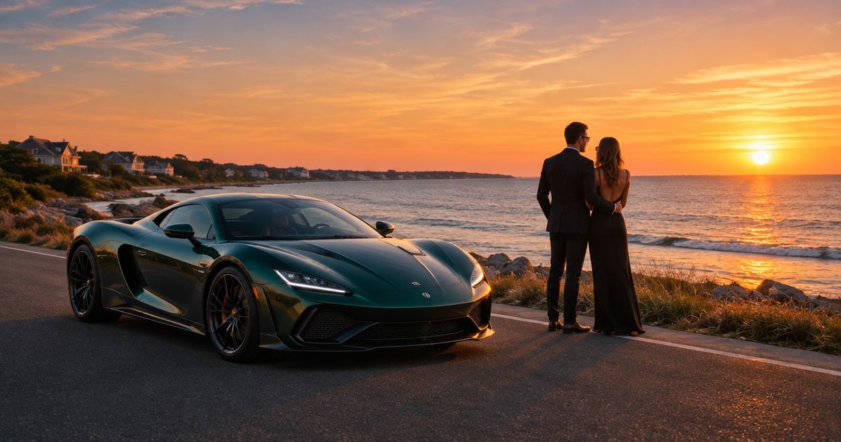 Exotic car rental on Long Island for anniversary celebrations
