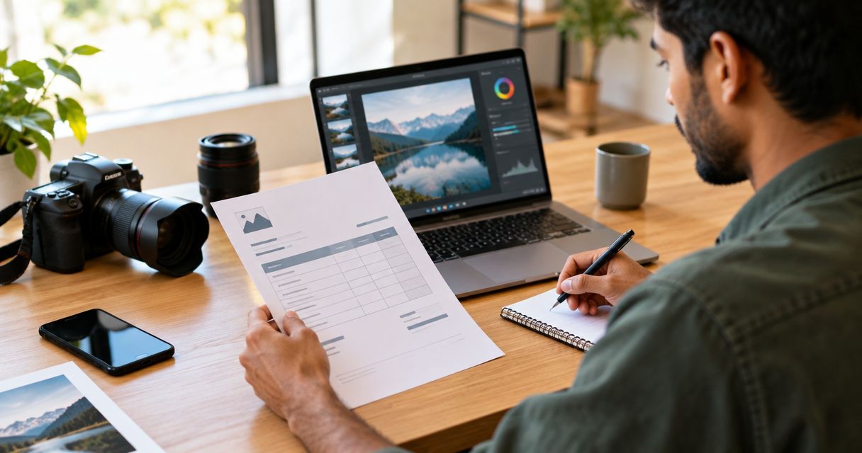 How to prepare a photography invoice for Indian clients