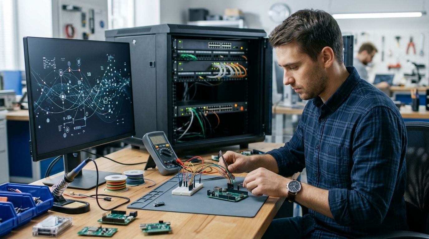 Can an iot platform run without hosting its own network server?