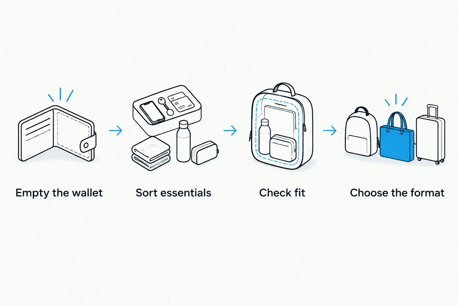 Four steps for choosing a holder, from emptying your wallet to selecting the right format.