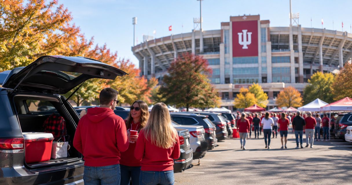 Is early-arrival parking worth the extra cost at IU football?