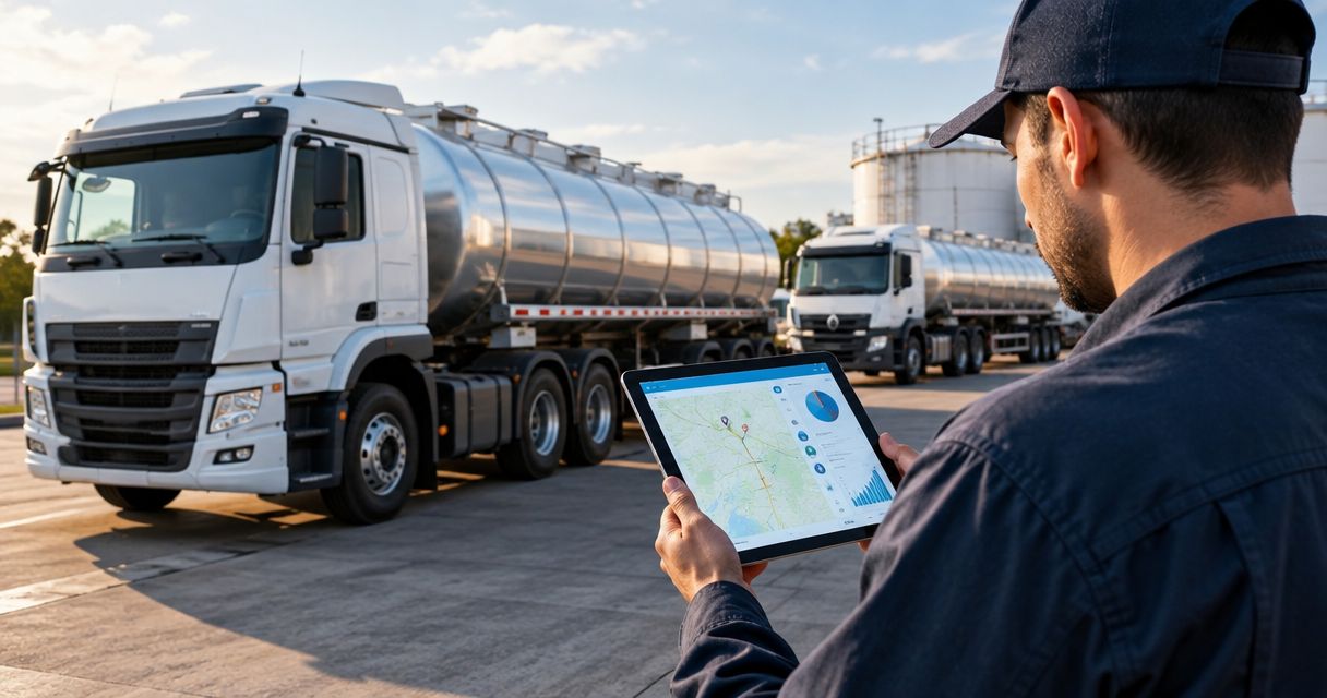 Monitoreo de flotas para transporte de pipas: guía completa 2026