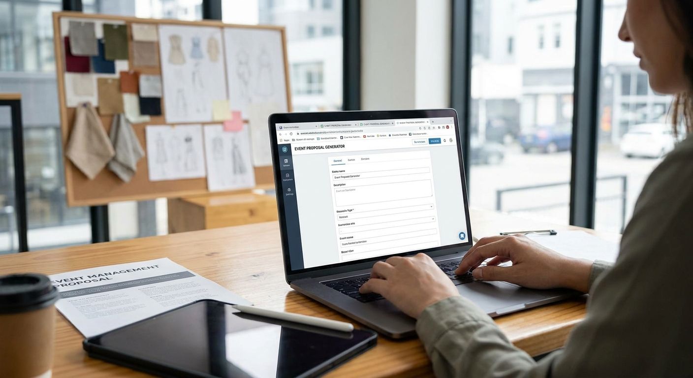 AI proposal generator for event management companies