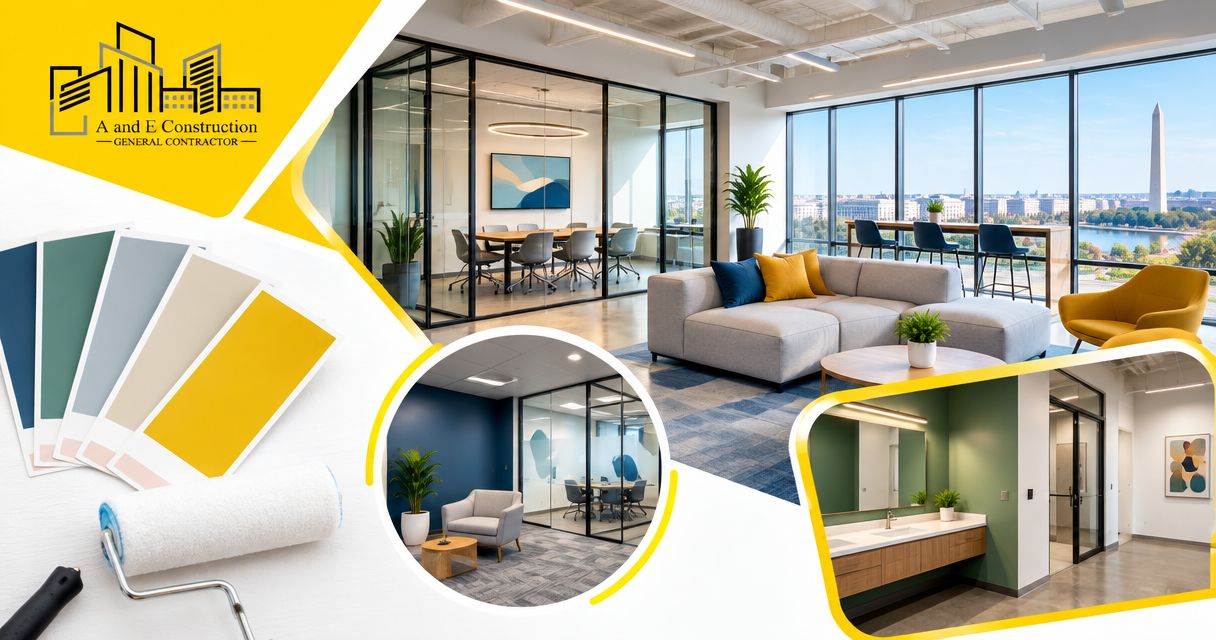 Best paint finishes for commercial tenant build-outs in DC