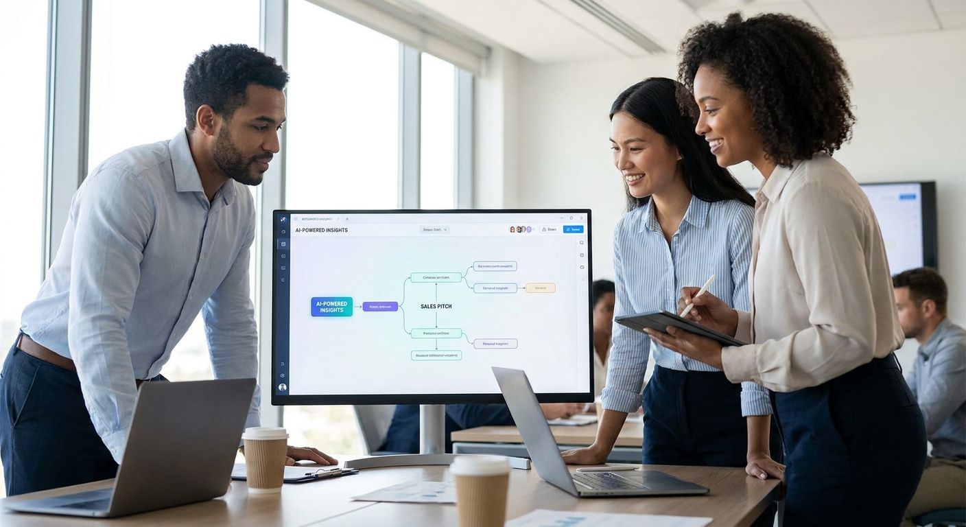 AI presentation maker for sales teams