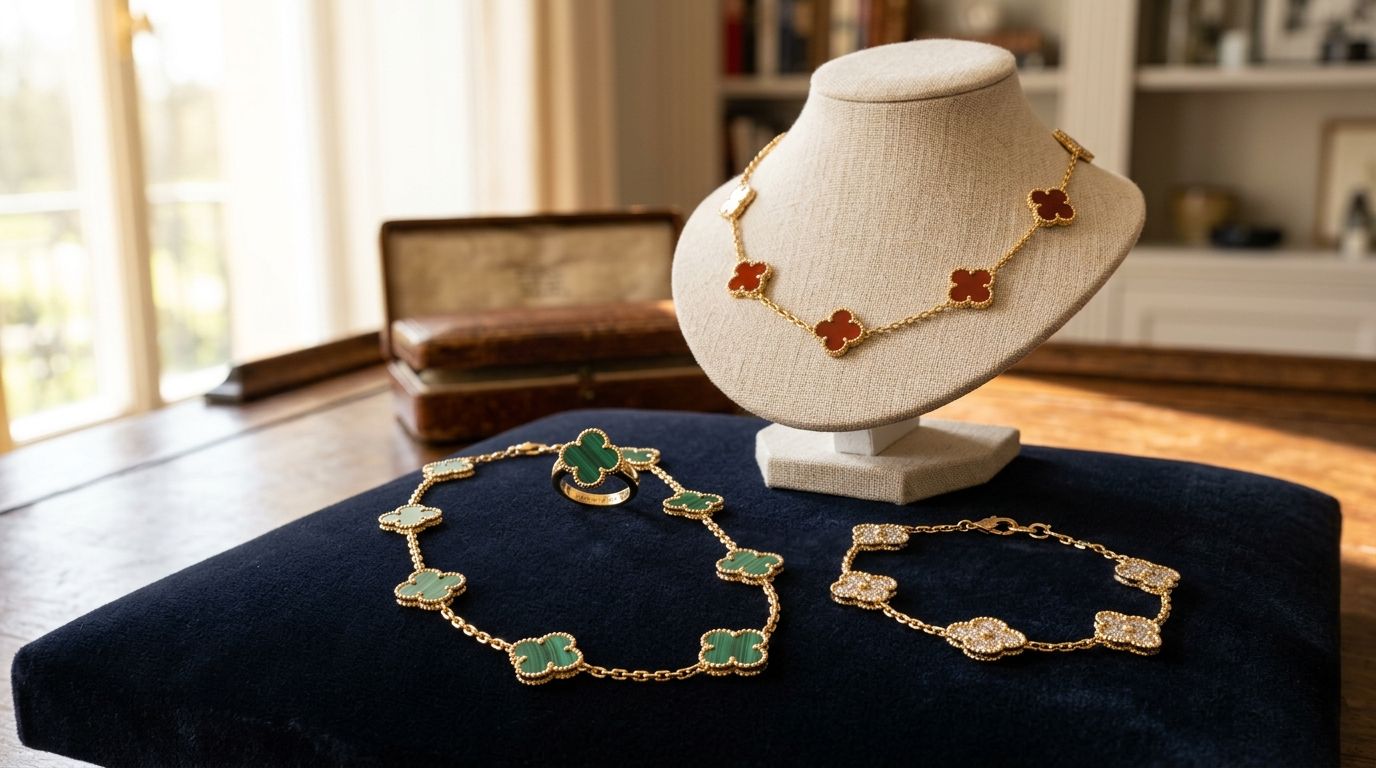 Van Cleef and Arpels pieces for luxury jewelry collectors