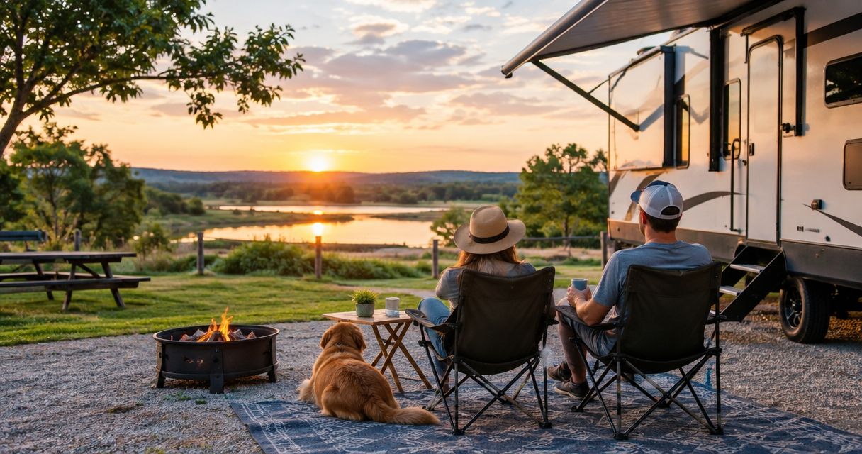 Best RV parks for full-time living near Weatherford, TX in 2026