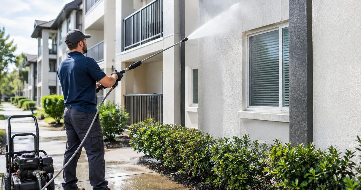 Pressure washing for property managers: complete 2026 guide