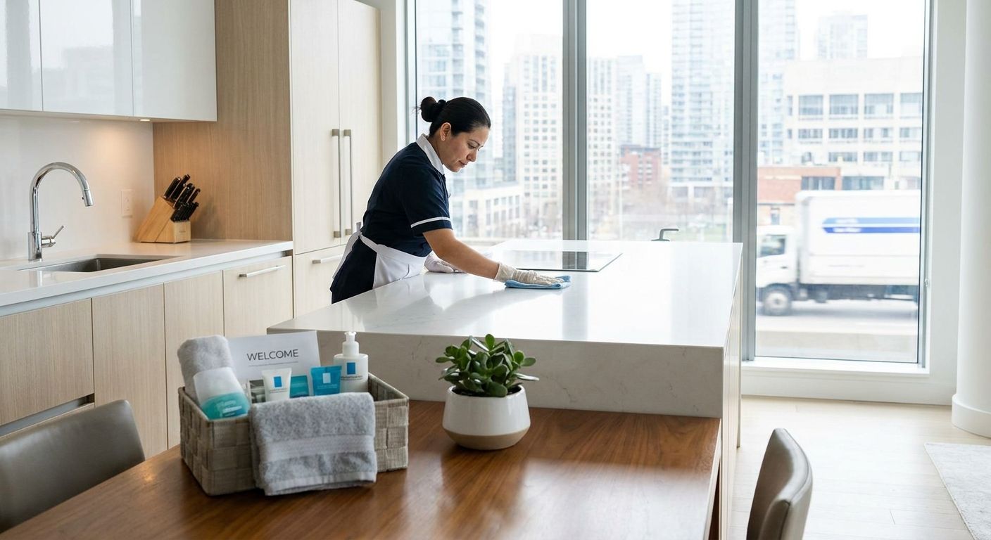 House cleaning for corporate relocation housing