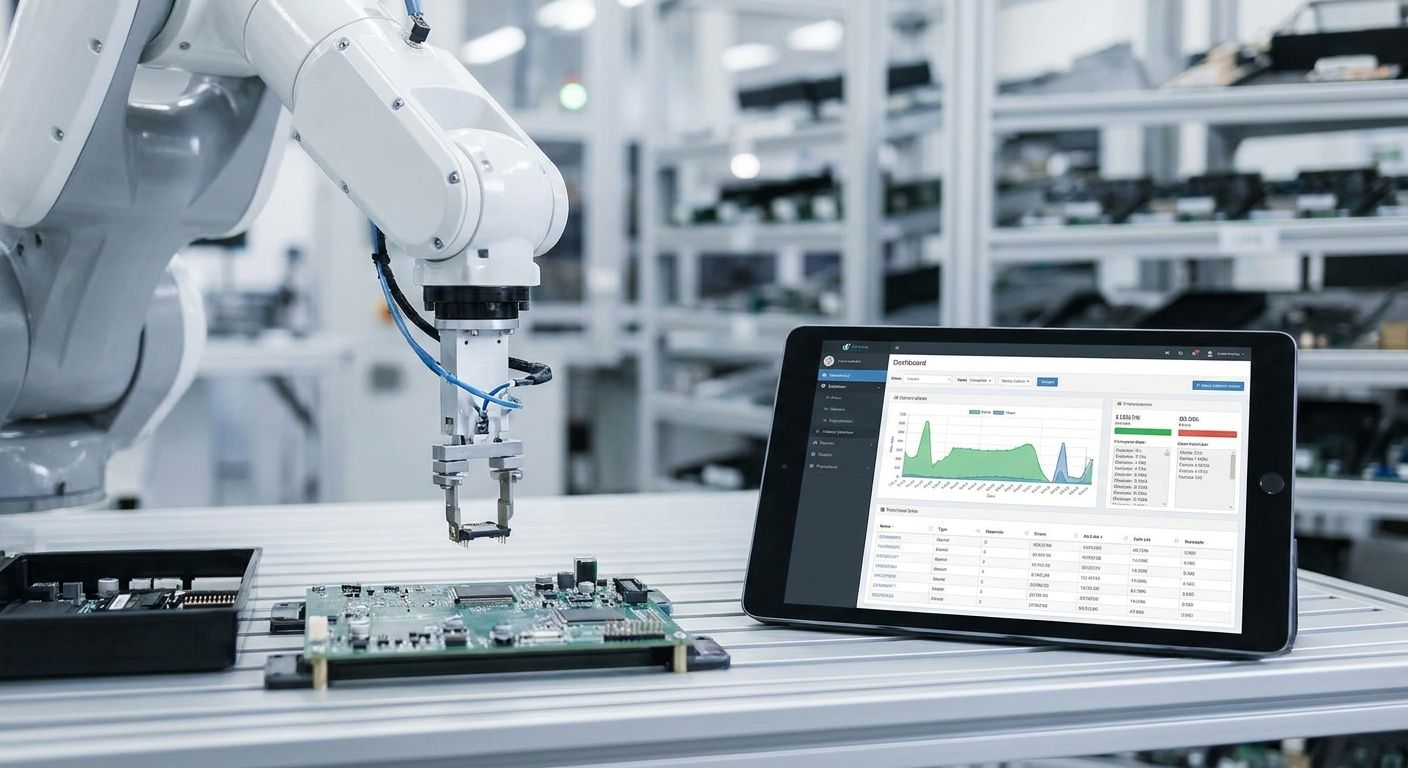 Order entry automation for consumer electronics makers