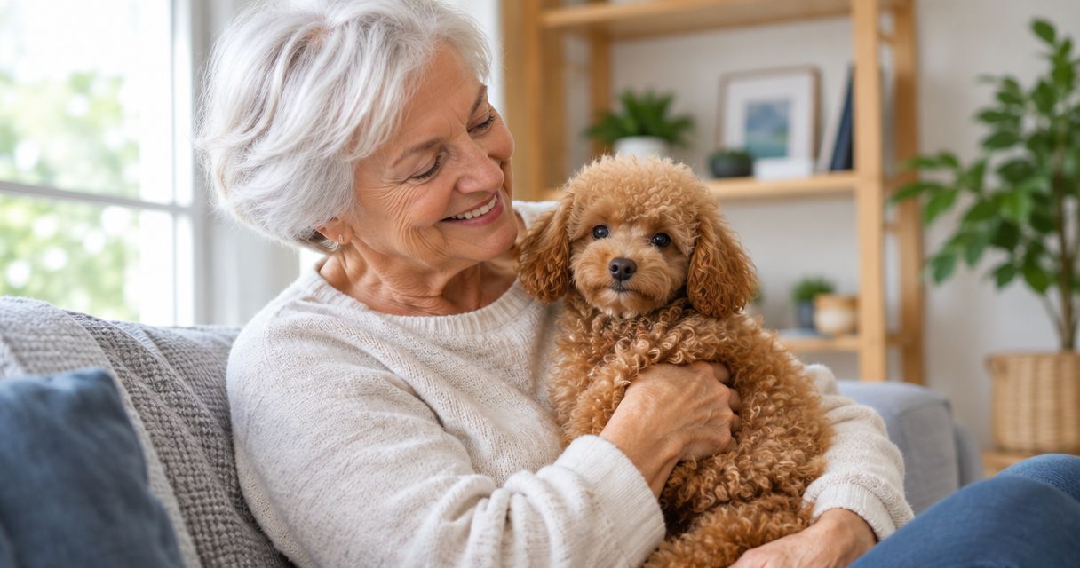 Toy Poodle puppies for seniors and retirees: complete 2026 guide