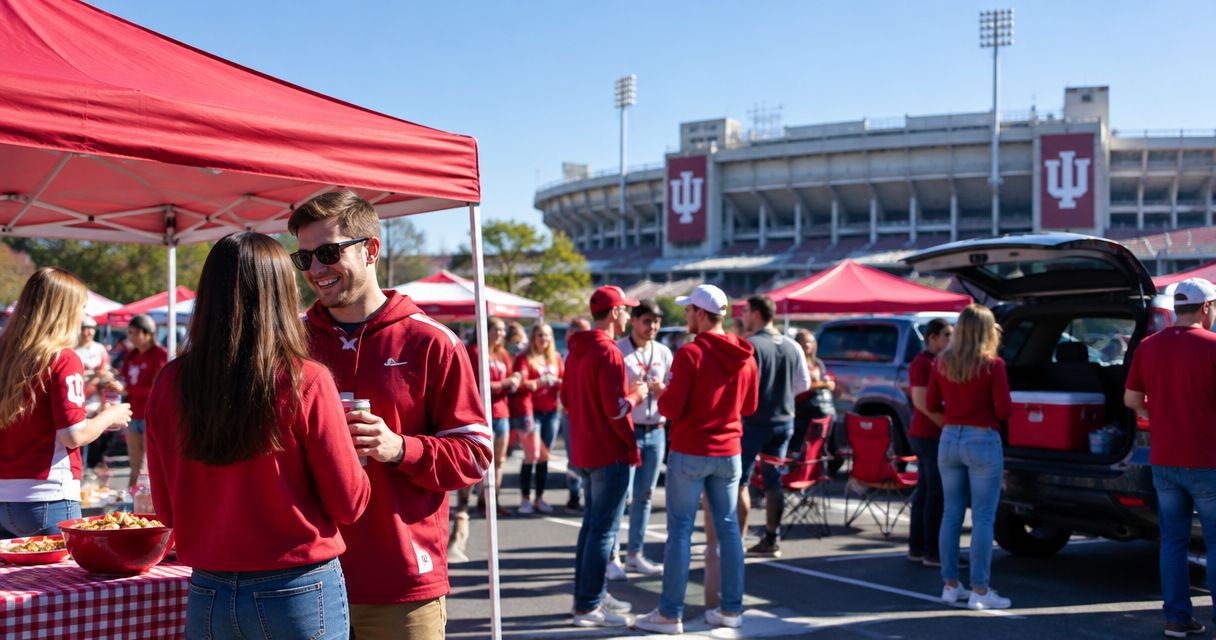 How much does fraternity tailgate parking cost at IU football?