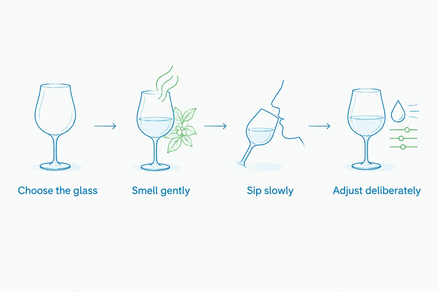 Four steps for sipping blanco tequila, from choosing a glass to adjusting the serving