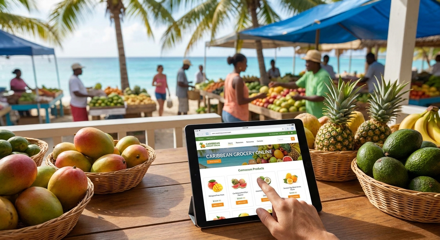 Grocery ecommerce platform for Caribbean grocery stores
