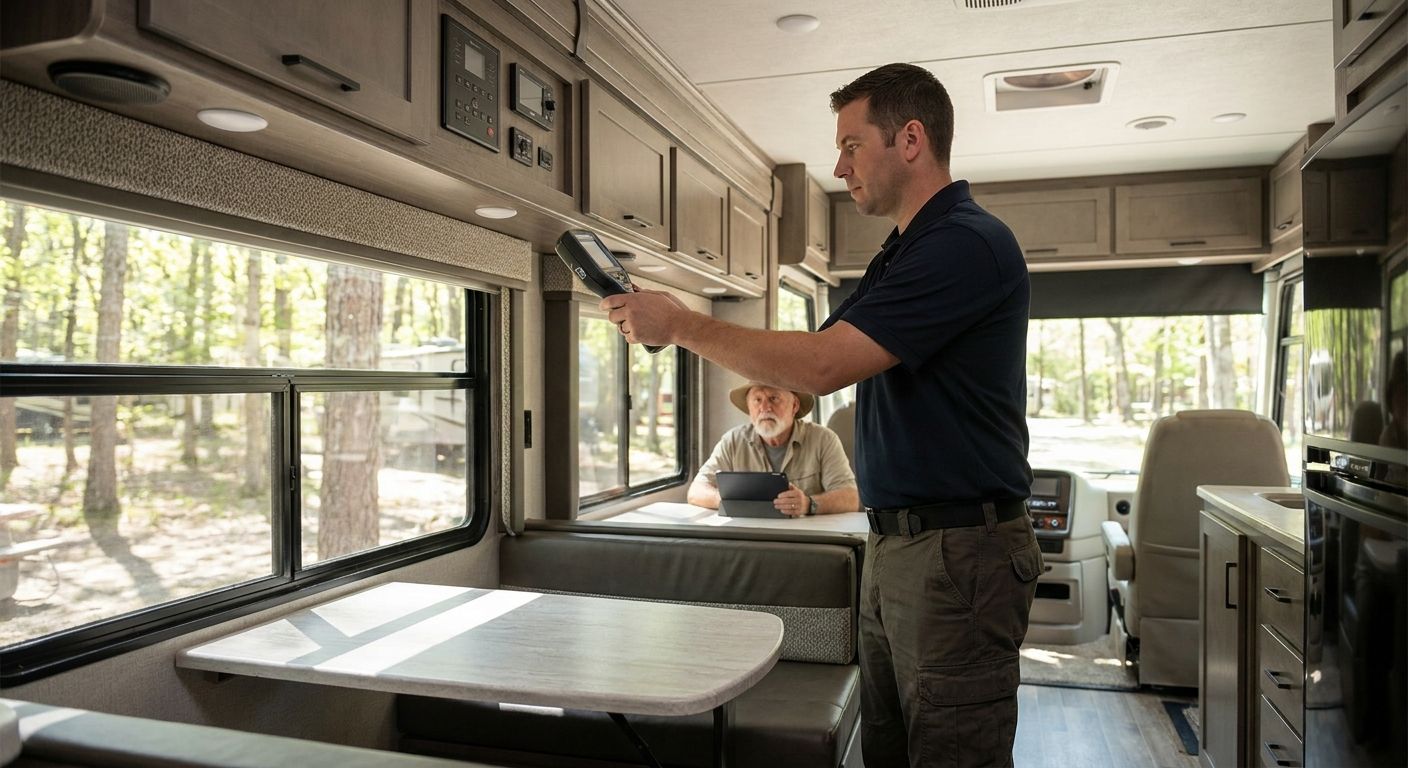 Bug sweep services for RV and motorhome owners