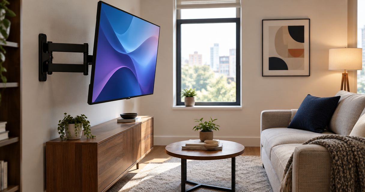 Best full-motion TV mounts for small living rooms in 2026