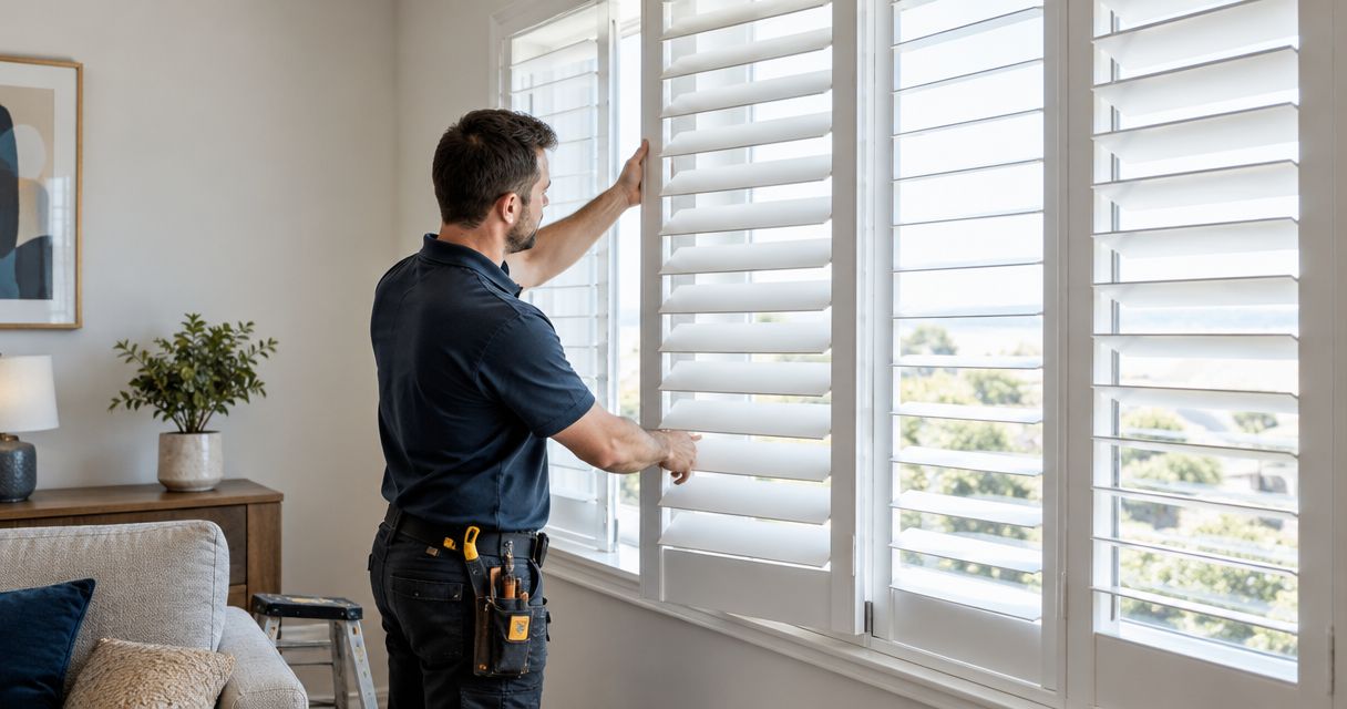 How long does it take to install plantation shutters?