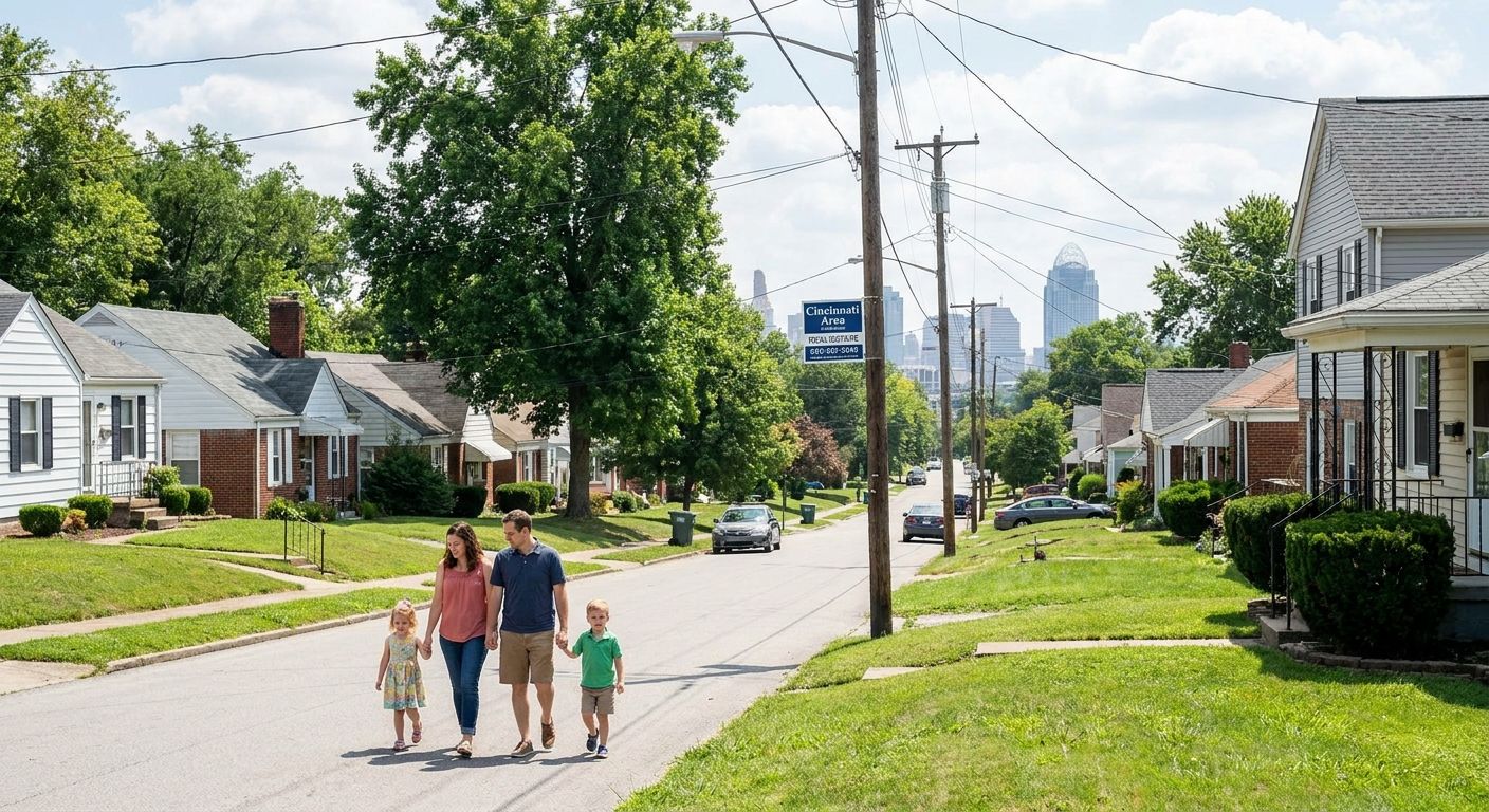 Best affordable suburbs near Cincinnati for families