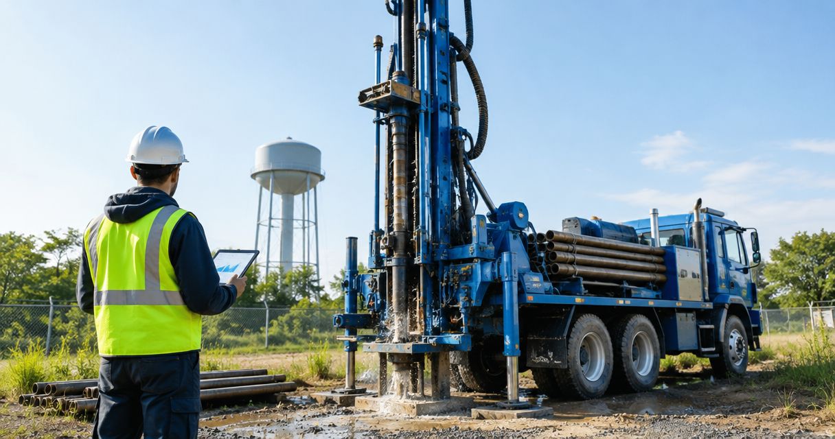 Water well drill rigs for municipal utilities: complete 2026 guide