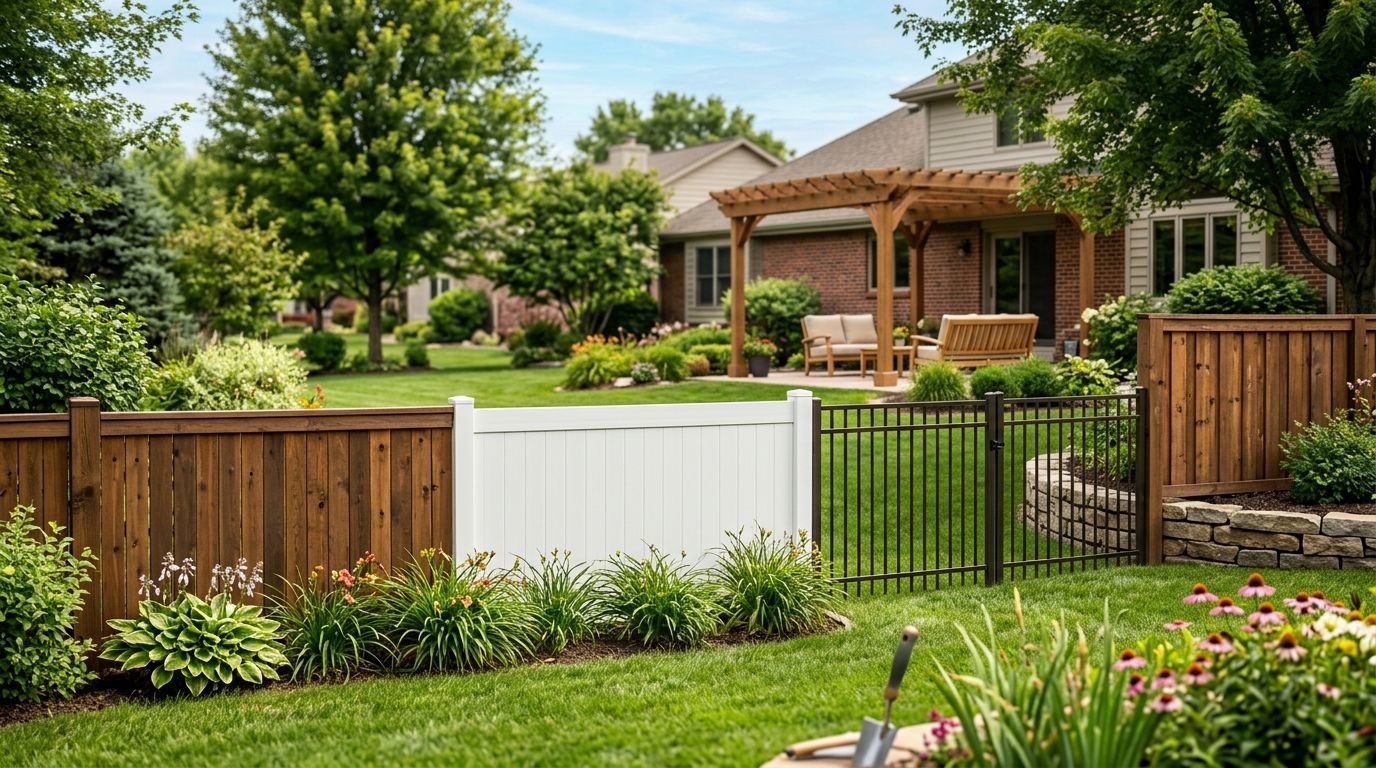 Best fence materials for a Central Iowa backyard