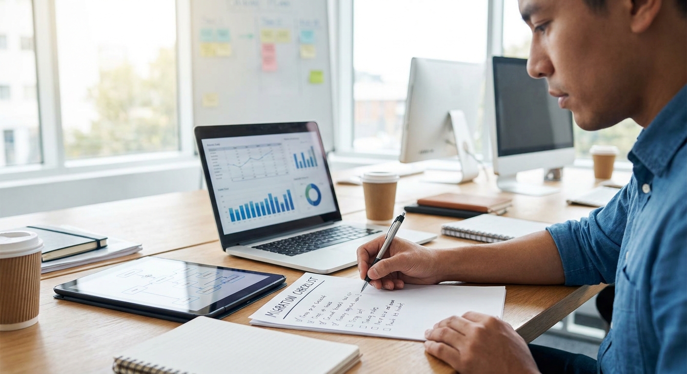 How to build an ecommerce migration checklist