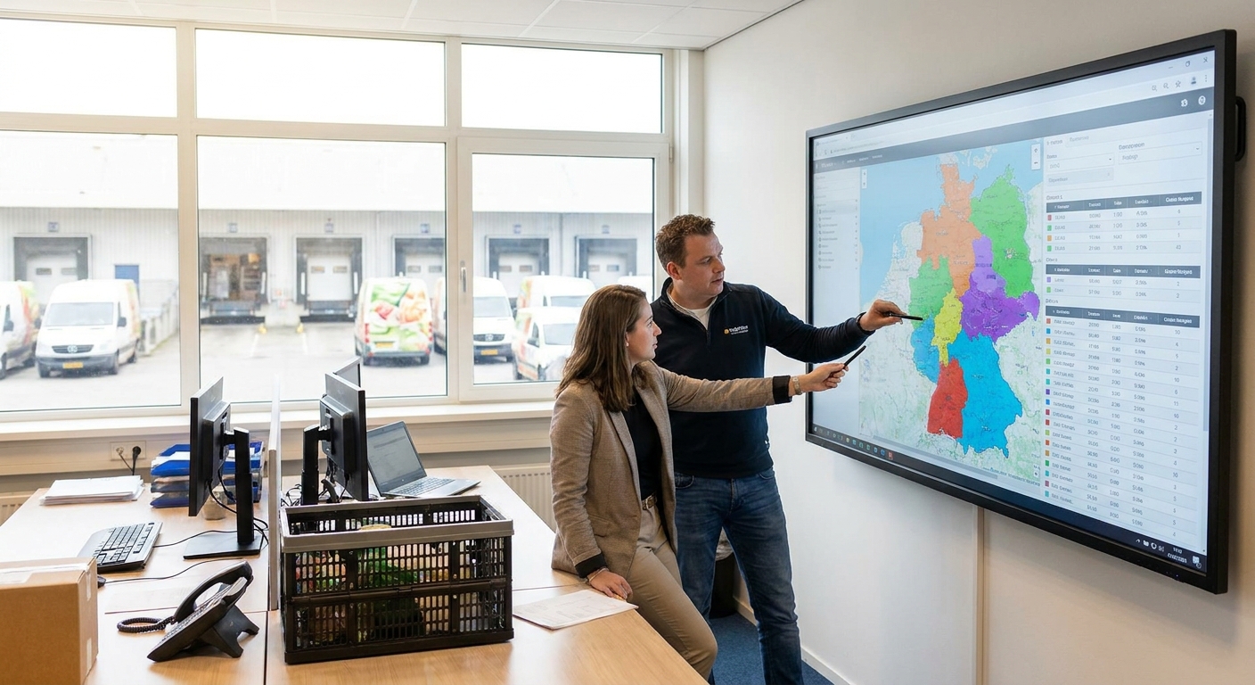 How to structure delivery zones and fees for multi-store chains