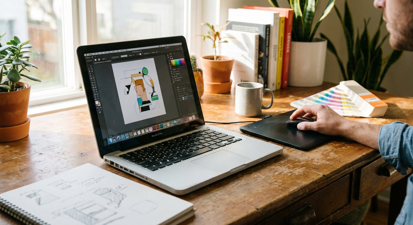 Used MacBook for graphic designers on a budget