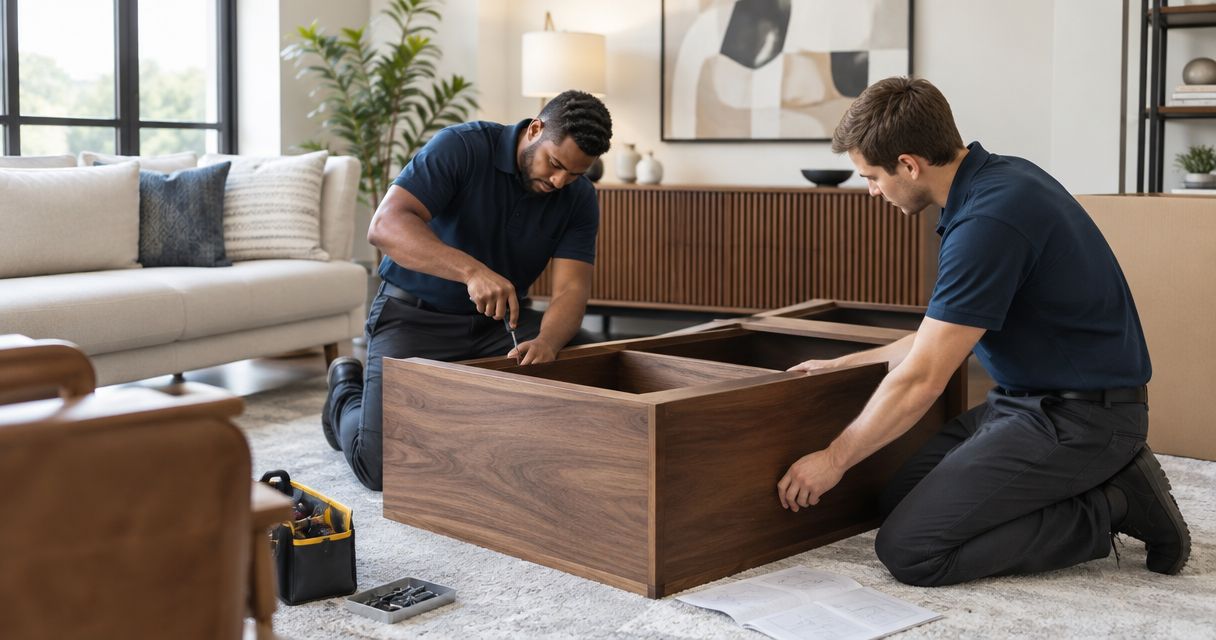 Best furniture assembly services for West Elm and RH pieces