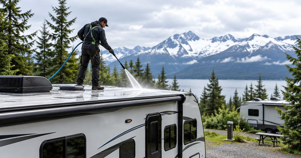 Roof cleaning for Alaska RV parks and campgrounds: complete 2026 guide