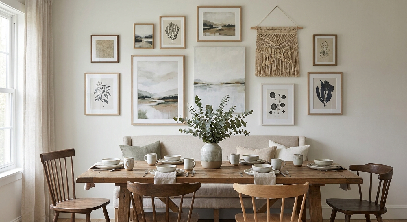 Wall art for dining rooms