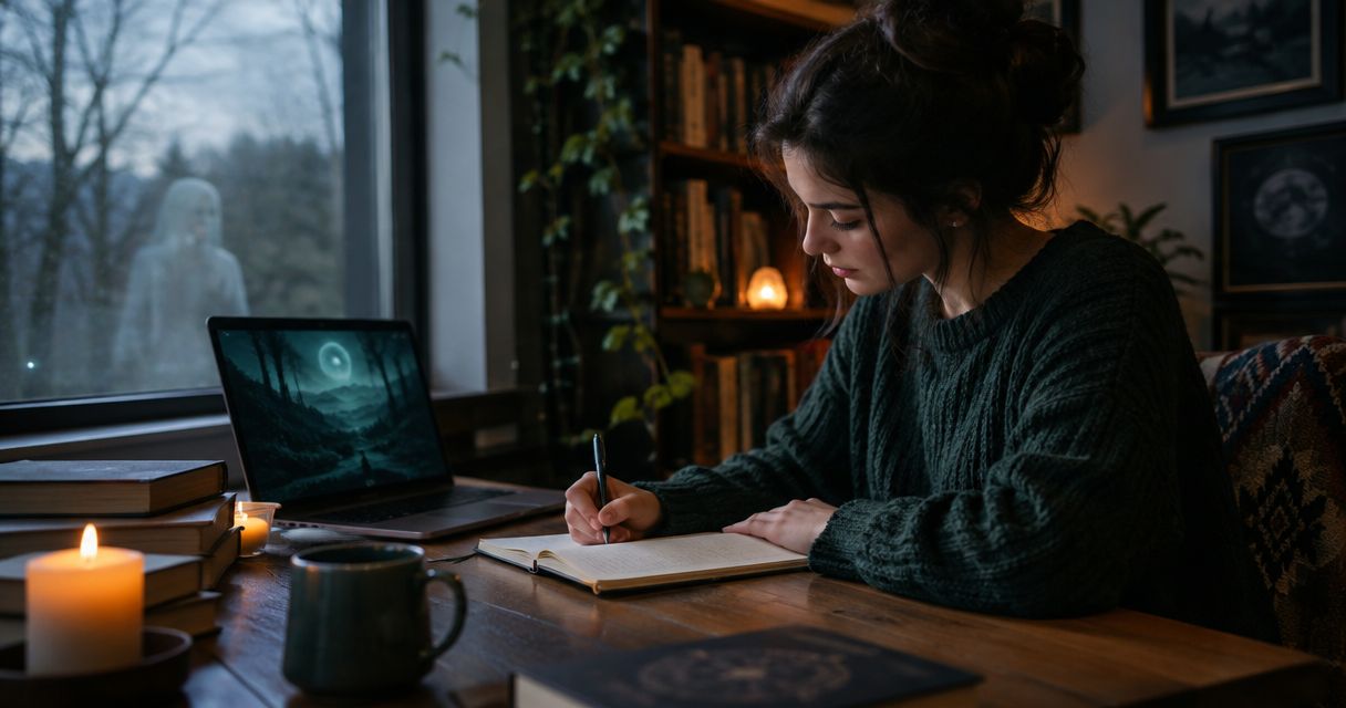How to write paranormal stories without filling in the gaps