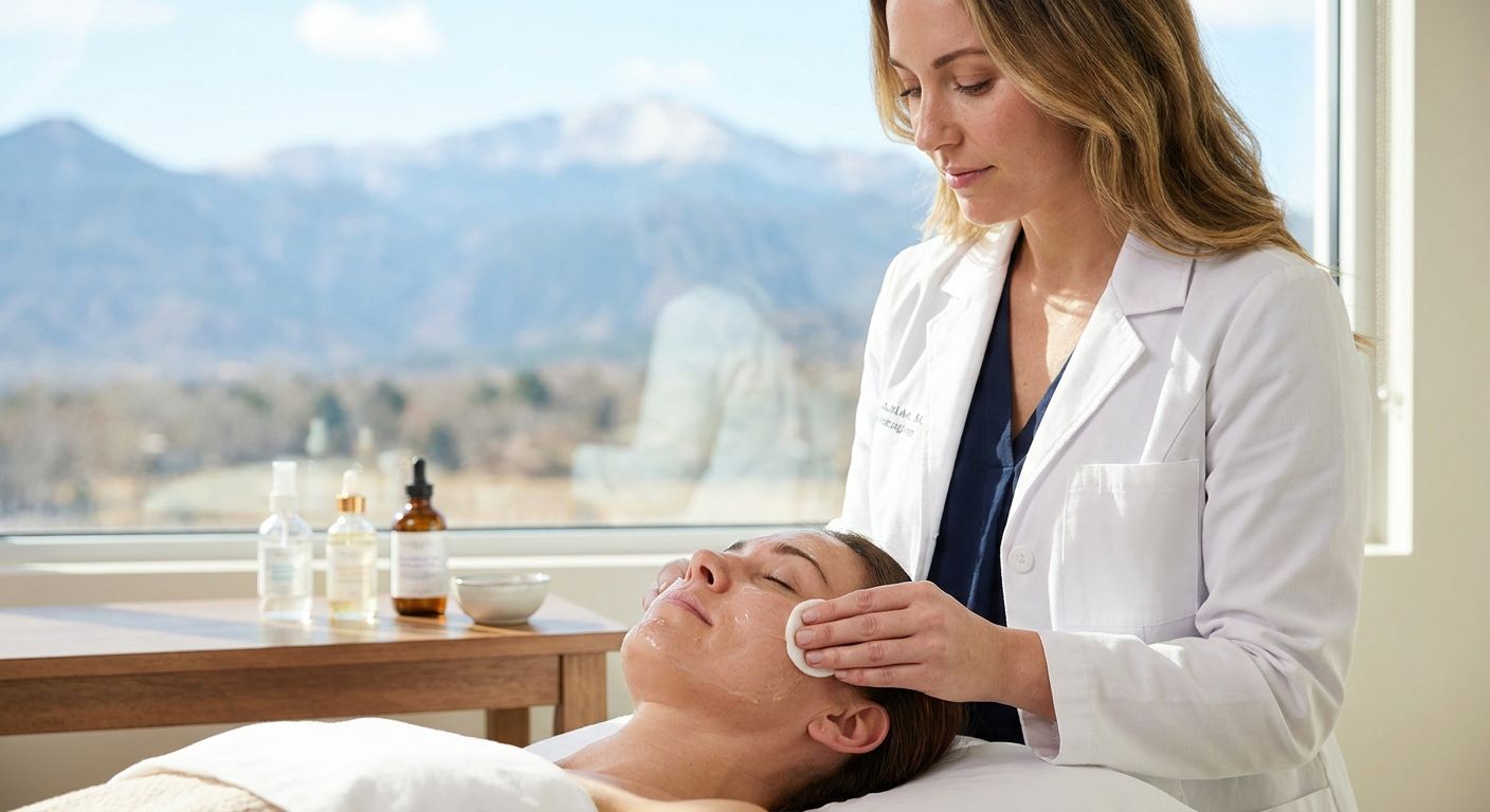 Chemical peels for fine lines and texture