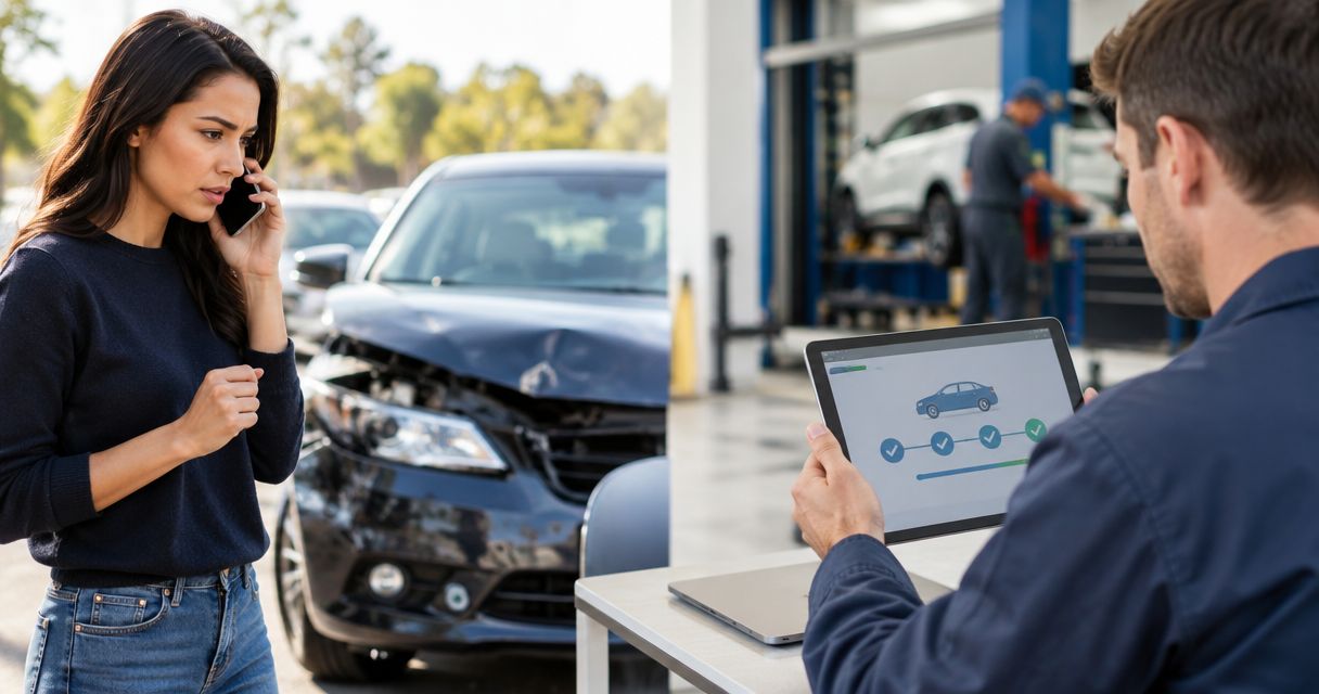 Car accident to certified repair: complete 2026 claims workflow