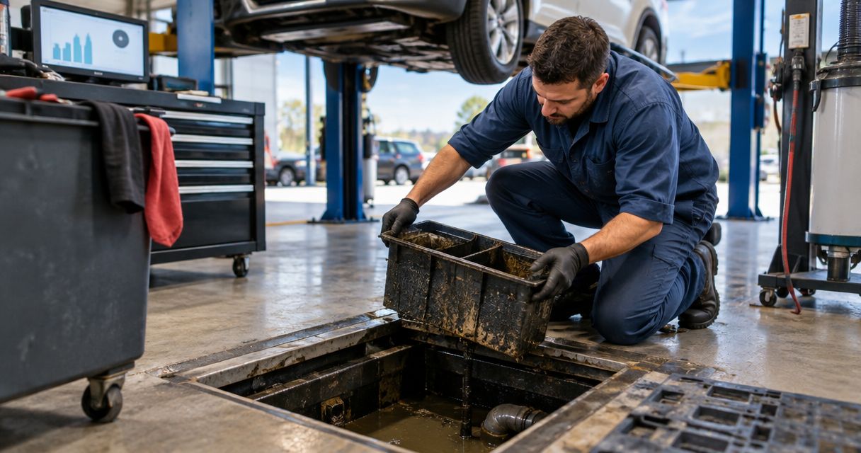 Grease trap maintenance for Tucson auto shops: complete 2026 guide