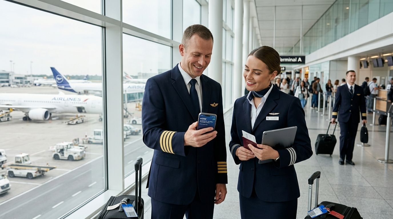 eSIM for flight crew and airline staff: complete 2026 guide