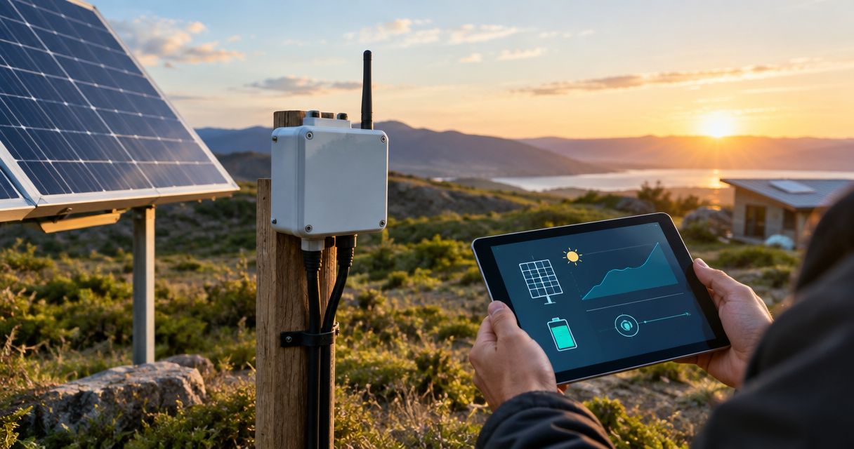 Connect off-grid solar systems to DeadZone for 24/7 power monitoring