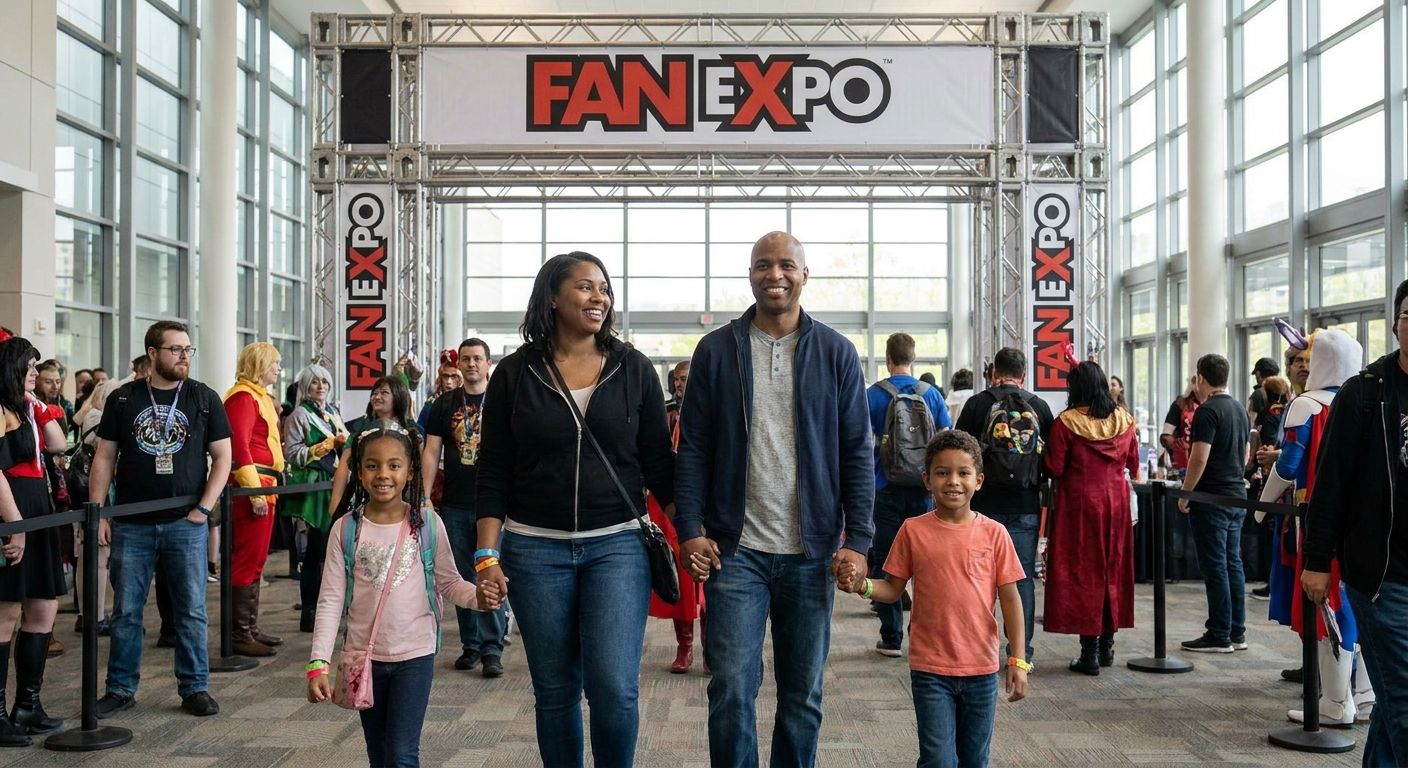 Family tickets for Fan Expo weekends