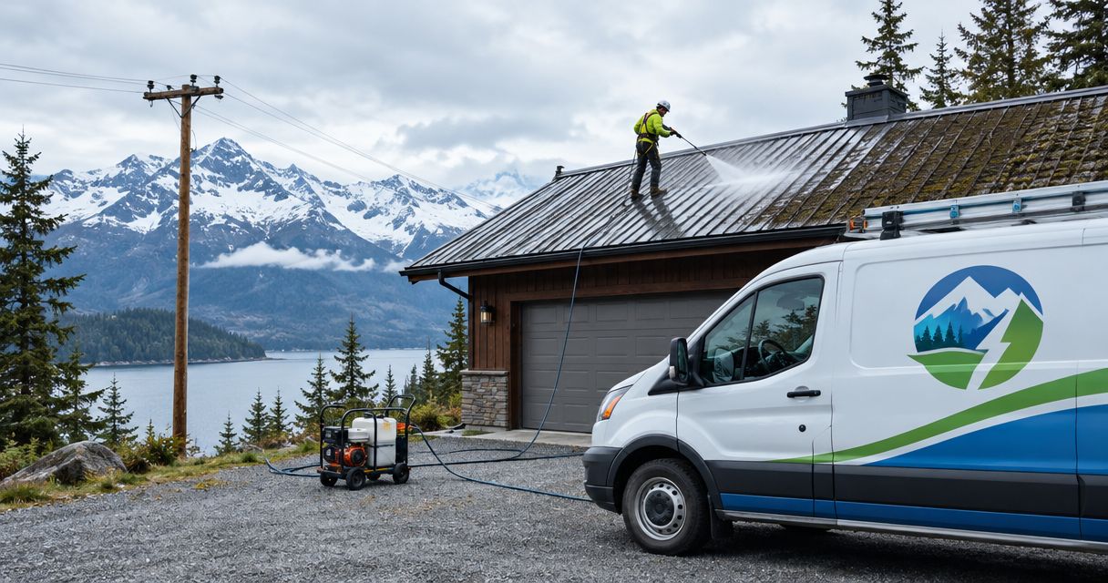 Roof cleaning for Alaska electric and utility cooperatives: complete 2026 guide